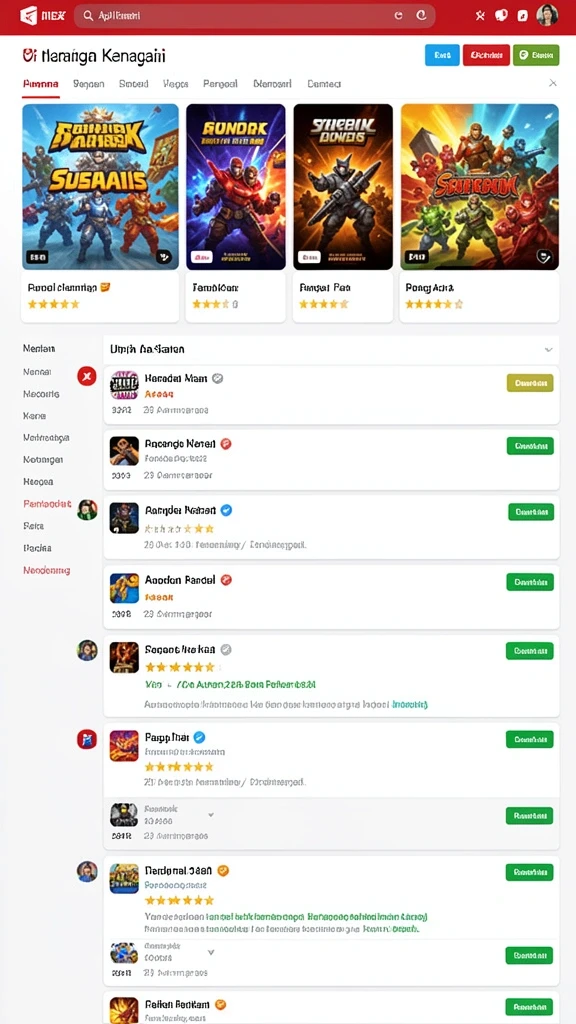 666i - Screenshot menampilkan karakter utama dalam aksi mendebarkan.