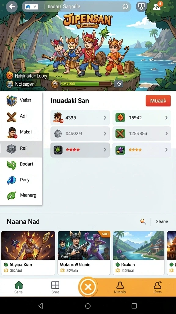 cina365 - Gameplay seru dengan tantangan menarik yang harus dihadapi.