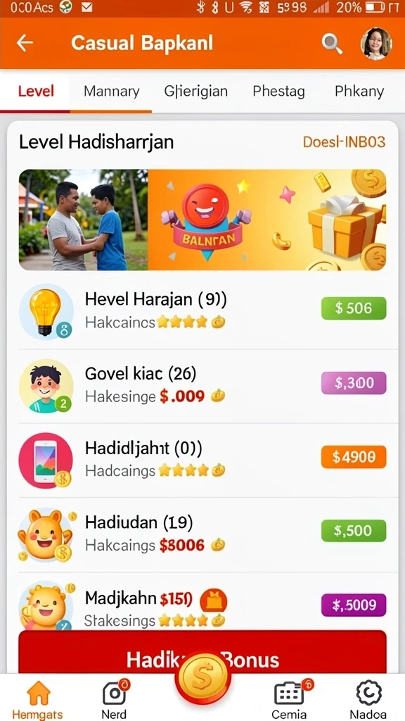 n06 - Ilustrasi karakter yang telah dikustomisasi dengan unik.