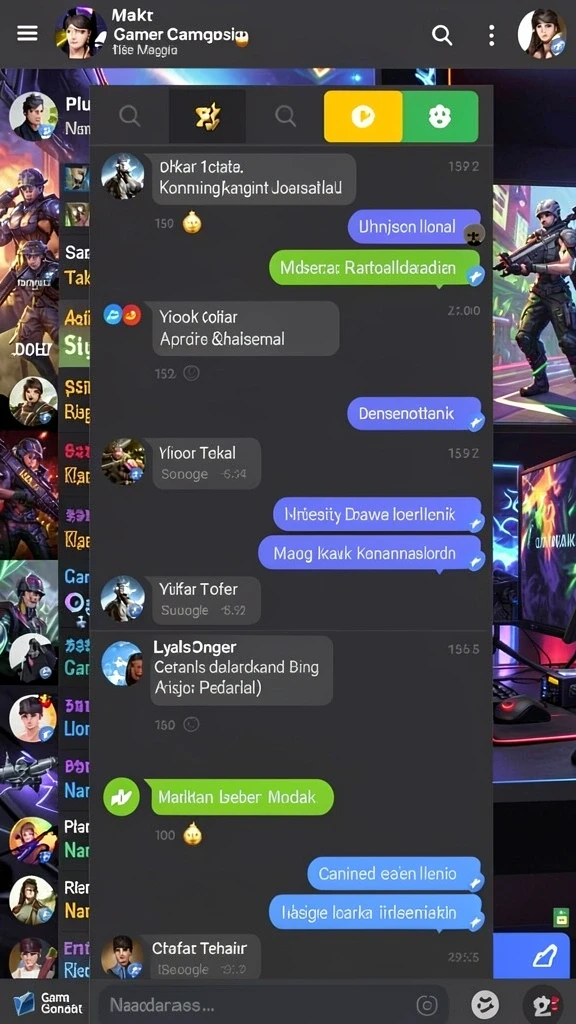 rk77 - Screenshot menampilkan karakter utama dalam aksi.