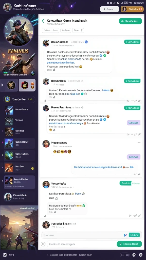 t9999 - Tangkapan layar menampilkan interface permainan yang menarik.