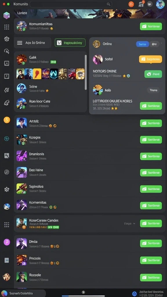 tmokwin - Screenshot ini menampilkan fitur interaksi antar pemain dalam aplikasi.